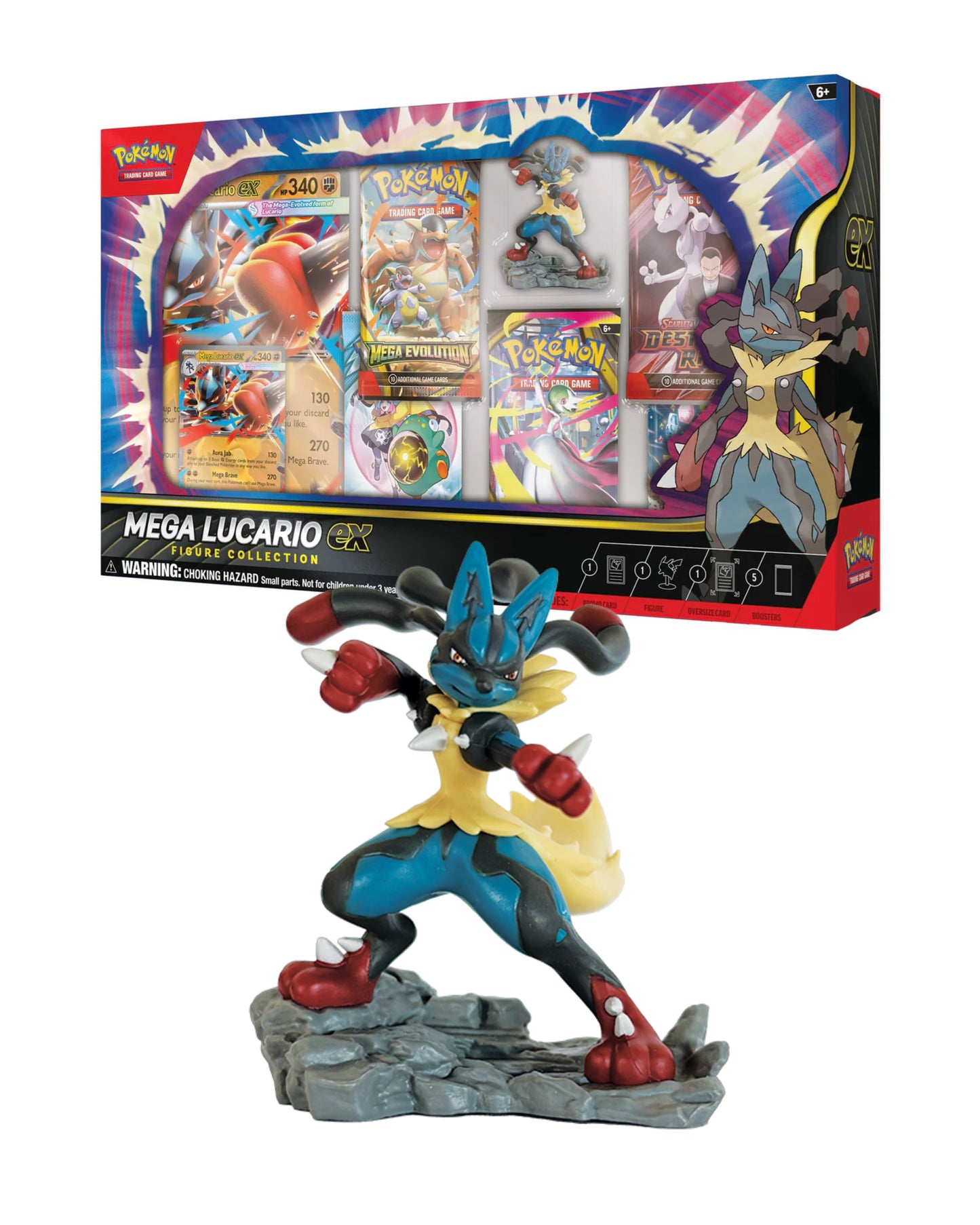 Mega Lucario ex Figure Collection