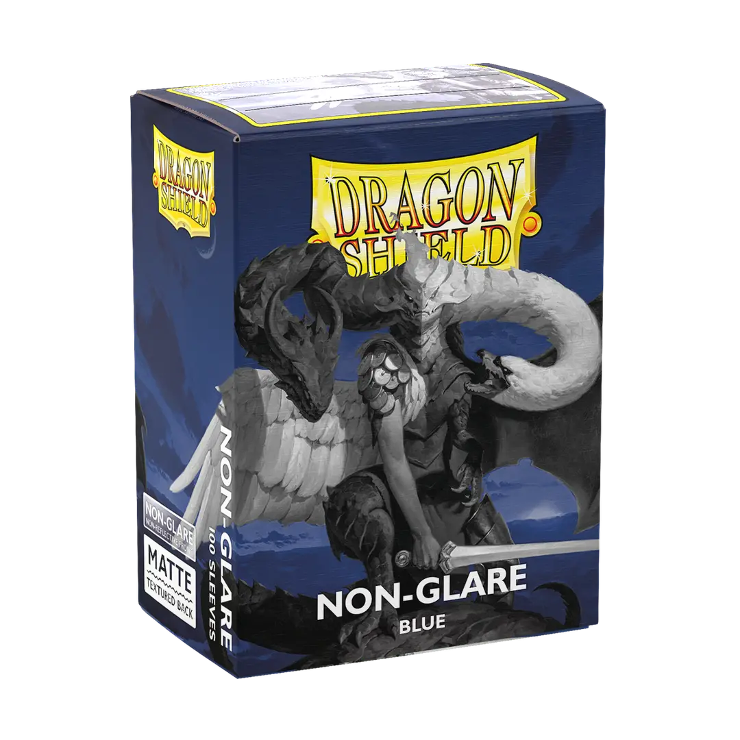 Dragon Shield Non-Glare Blue Sleeves 100 ko