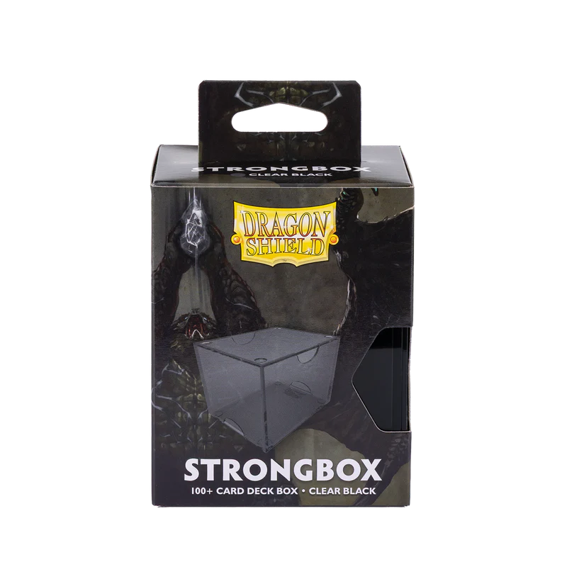 Dragon Shield Strongbox Clear Black