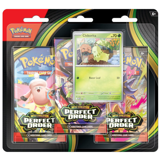 Mega Evolution Perfect Order 3-Booster Blister