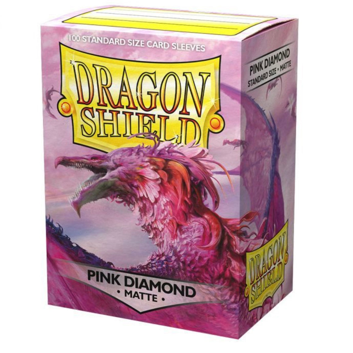 Dragon Shield Matte Pink Diamond Sleeves 100 ko