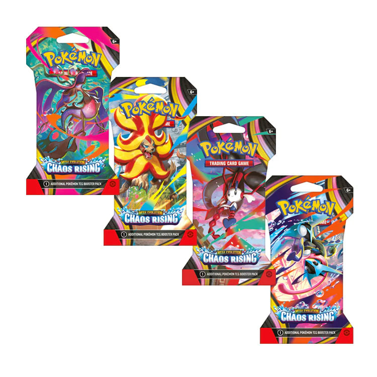 Mega Evolution- Chaos Rising Sleeved Booster