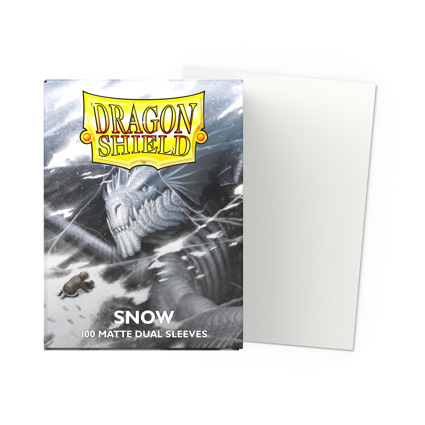 Dragon Shield Matte Dual Snow Sleeves 100 ko