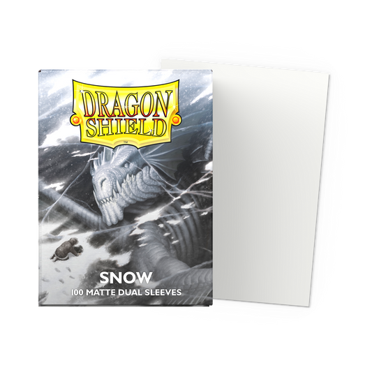 Dragon Shield Matte Dual Snow Sleeves 100 ko