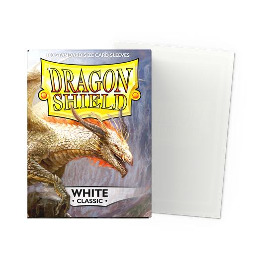 Dragon Shield Classic White Sleeves 100 ko