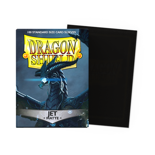 Dragon Shield Matte Jet Sleeves 100 ko