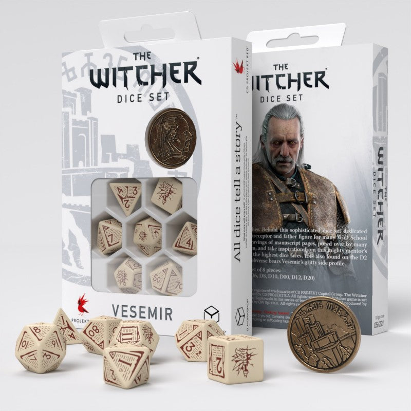 The Witcher Dice Set - Vesemir: The Old Wolf