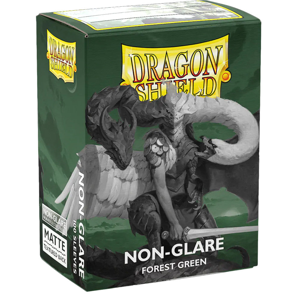 Dragon Shield Non-Glare Forest Green Sleeves 100 ko