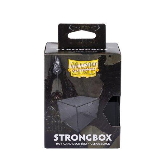 Dragon Shield Strongbox Clear Black