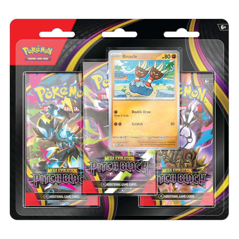 Mega Evolution- Pitch Black 3 Booster Blister