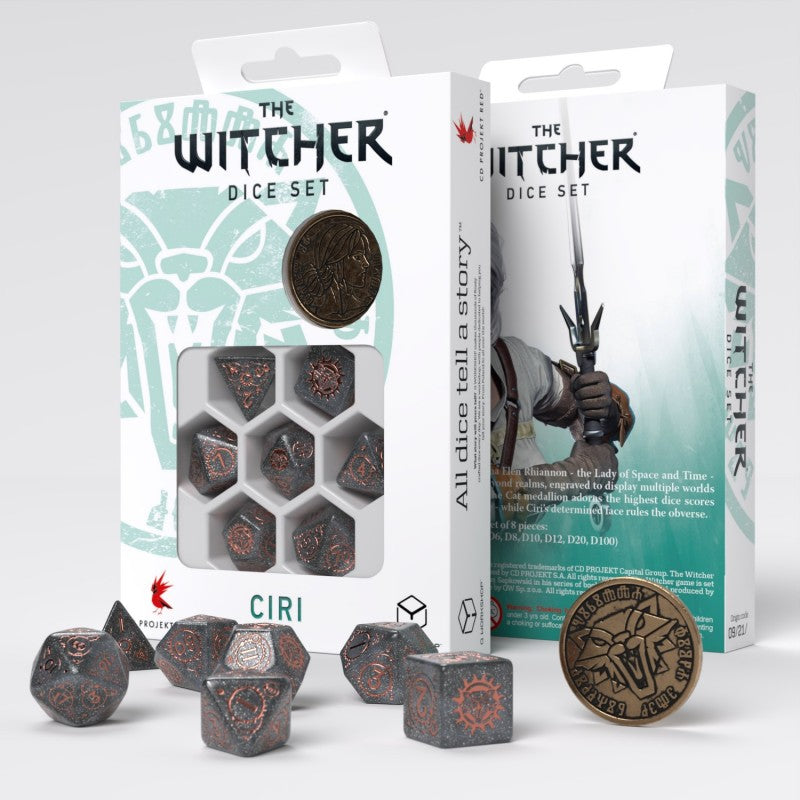 The Witcher Dice Set - Ciri: Elder Blood