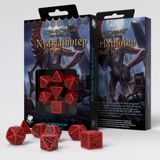 Call of Cthulhu: The Outer Gods Nyarlathotep Dice Set